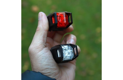 M-Wave Hunter Cykellampor Set