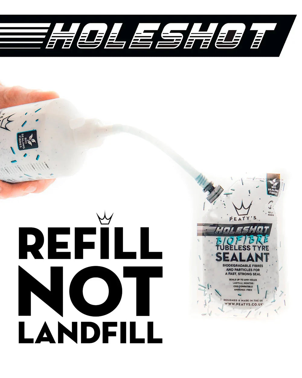 Peaty's Holeshot Biofibre Sealant