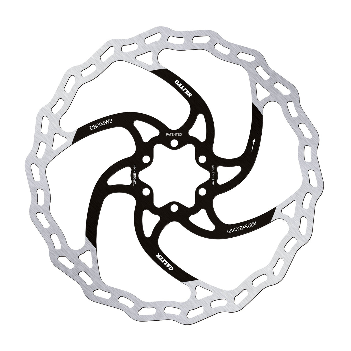 Galfer Bike Brake Disc Wave Fixed