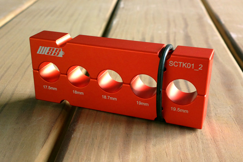 WSS Suspension Shaft Clamps 7.4mm to 31.7mm Fox & Rockshox