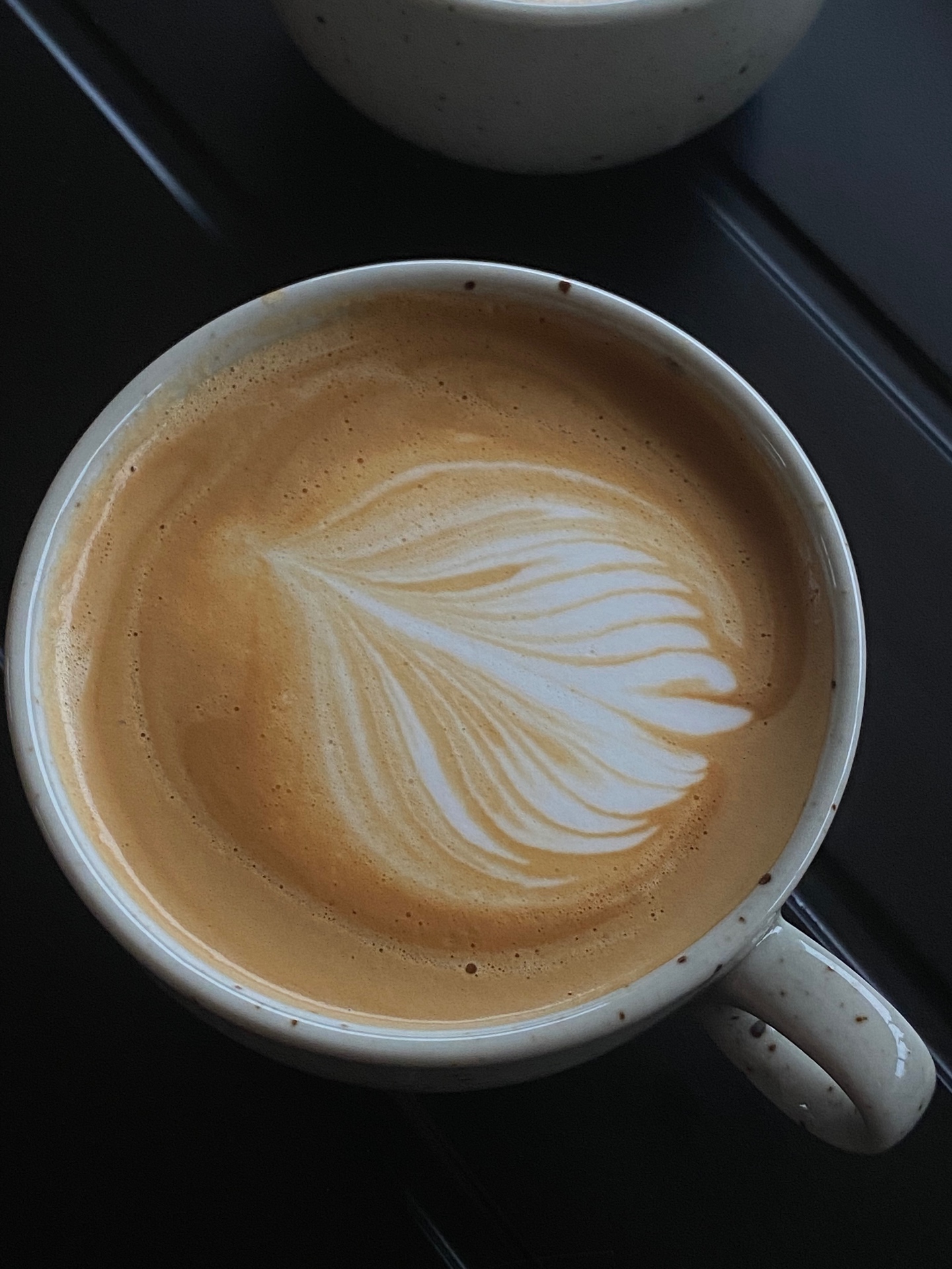 Cappuccino bryggd på Daterra Espresso från Sandby Kafferosteri