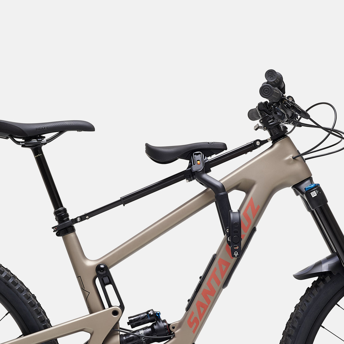Kids Ride Shotgun Pro EVO – frontmonterad MTB-barnsits, officiell produktbild från tillverkaren