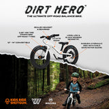 Dirt Hero Kids Ride Shotgun 12" Magura brake