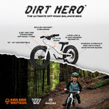 Dirt Hero Kids Ride Shotgun 14" Magura brake