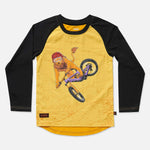 Loose Lion windproof MTB jersey (Kids Ride Shotgun)